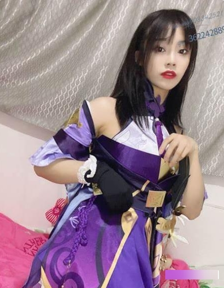 推特巨兔反差《六碗鱼子酱》刻晴cos