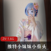 推特COSER美少女（小蔡头）最新浴室COS雷姆私拍合集