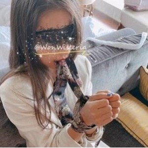 推S级身材反差女神，Wisteriawon，三人游，表里不一，心跳