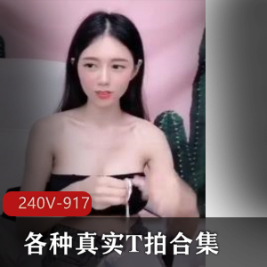 240多个视频，总大小917M，T拍合集，学校KTV抖音直播PK稀奇视频自拍深夜节目