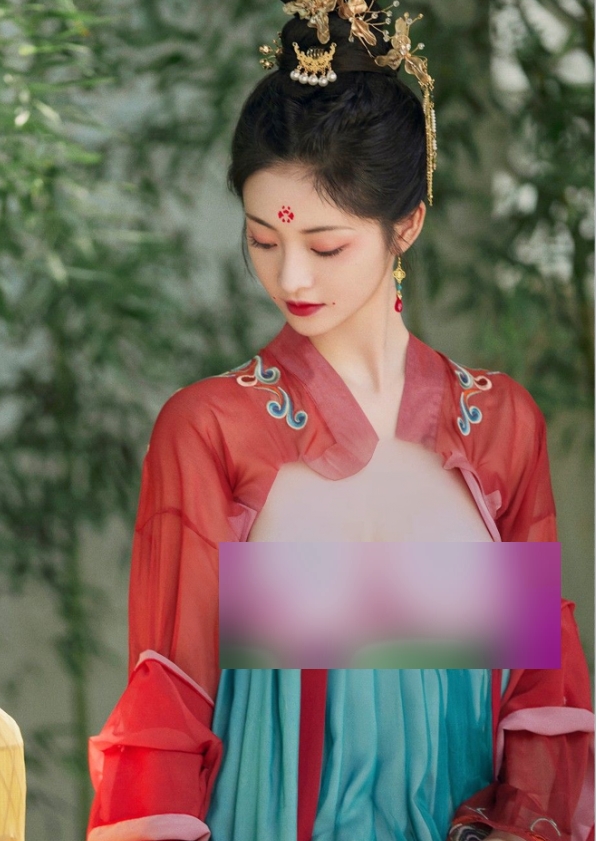 微博小程同学古风AI换装图片25P30M绝版收藏