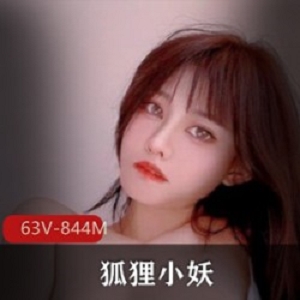 某推狐狸小妖高颜值粉嫩视频合集63部844M太妖媚